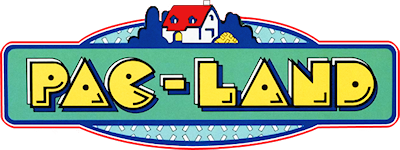 Pac-Land logo for Amiga